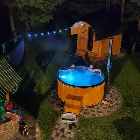 Ranczo Bieszczady Duzy Domek Z Jacuzzi I Sauna Mrzyglod Zewnętrze zdjęcie
