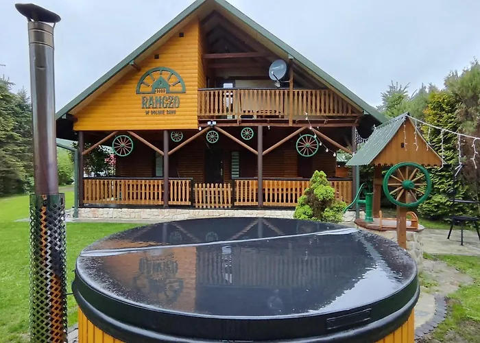 Ranczo Bieszczady Duzy Domek Z Jacuzzi I Sauna