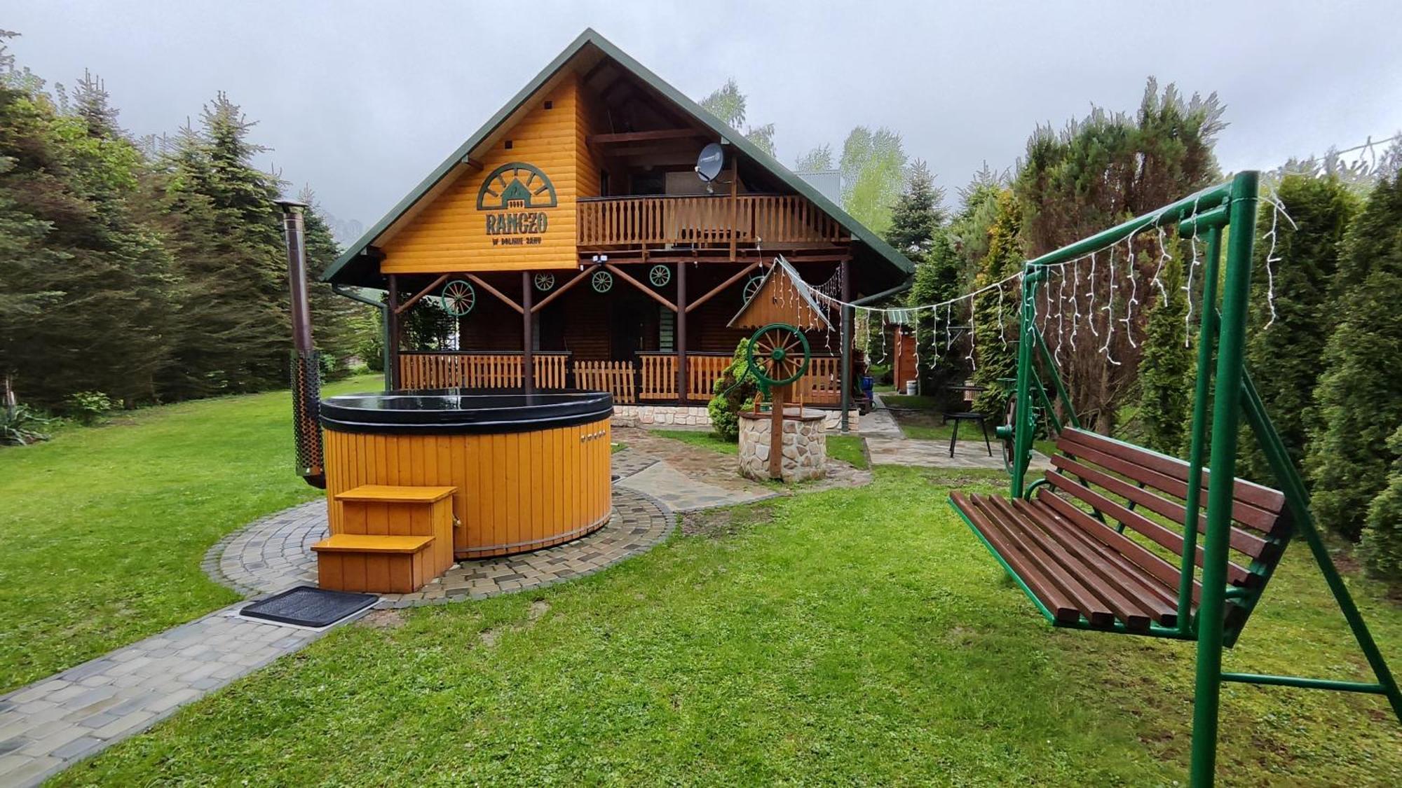Ranczo Bieszczady Duzy Z Jacuzzi I Sauna Mrzyglod